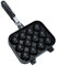 Cabilock Hot Pot 12 Loch? Grill Schneckenplatte Antihaftbeschichtete Bäckerpfanne Mini Pfannkuchen Kochtablett Cupcake Tablett Schnecken Backblech Eierblasen Pfanne Pfannkuchen Maker