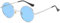 LHSDMOAT Retro Small Round Polarized Men Women Sunglasses, Vintage 60s 70s Lennon style Hippie Sun Glasses, UV400 Trendy Carnival Circle Shades