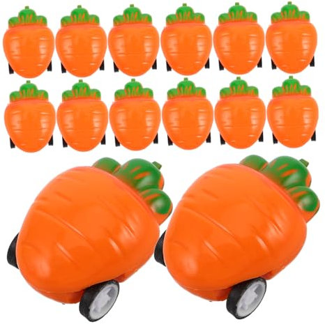 KONTONTY Einzigartiges Osterauto-großset 50-teilig Mini-spielzeugautos Mit Rückzieh- Und Reibungsantrieb Für Jungen Und Mädchen