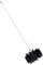 Rankomu Lot de 12 brosses de nettoyage pour tuyau de cheminée, paroi intérieure, pièce de perceuse électrique flexible pour conduit de séchage, tige de 40,6 cm, accords de nettoyage de tuyaux de