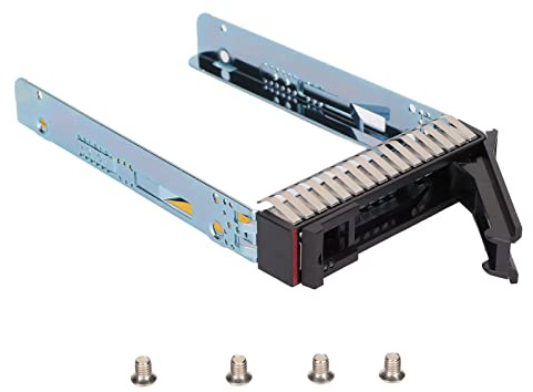 AUNMAS Stable Metal ABS SAS Hard Disk Carrier for SR650 SR550 SR570 HR630X HR650S, Ideal 2.5in Hard Disk Wipe Caddy for Data Security