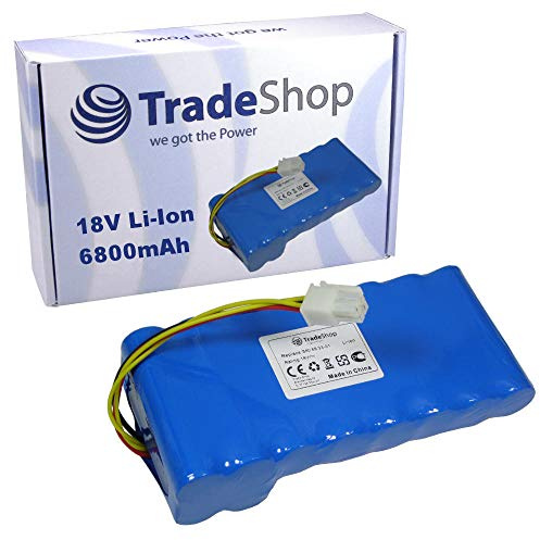 Trade-Shop Li-Ion Akku 18V 6800mAh kompatibel mit Husqvarna Automower 520 bis BJ 2018/2019, 550 bis BJ 2019/2020, 430X 191304274, 440 204681190