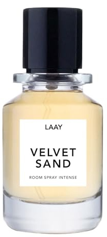 LAAY Raumspray Intense 100ml – Velvet Sand – Hochkonzentrierter Luxus Raumduft mit warmer, samtiger Note – Intensives Duft Spray für Schlafzimmer, Bad & Hotel – Made in Germany