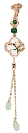 Tradizionale cinese prugne orchidee bambù crisantemo lega spilla vintage culturale accessorio per le donne gioielli di moda prugna orchidee crisantemo pin, Misura unica, come descritto