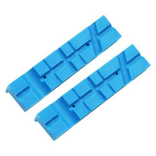 2 Stück Magnetische Schraubstock-Schutzbacken, Mehrfach-Größen 125mm), Langlebig und Vielseitig für Holzverarbeitung, Installation, Golfschläger und Schmuckherstellung