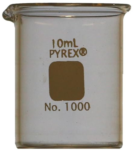 Pyrex 1000-10CNEa Griffin Low Form 10mL Beaker Ea., Glass