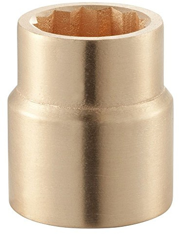 FACOM M.75SR Series M.Sr Non Sparking 1 Inch Metric 12-Point Socket, 75 mm Size, 95 mm Length
