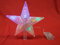Baumspitze Christbaumspitze 24cm, 10 LED Multicolor, Batteriebetrieb, für Innen