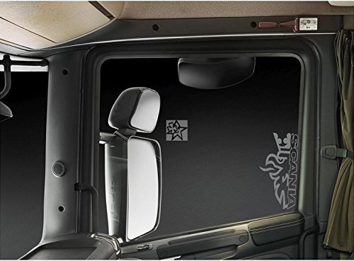 myrockshirt 2X Greif mit Krone Seitenscheibe 25 cm höhe Aufkleber LKW Truck Tuning Trucker Sticker Decal
