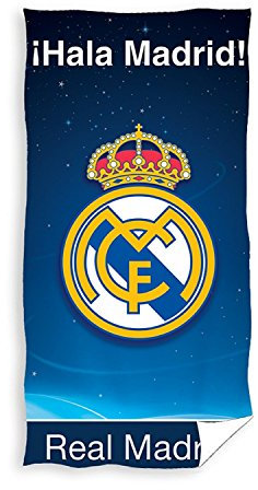 Toalla playa Real Madrid 100% microfibra 70x140cm Modelo RM171106-R
