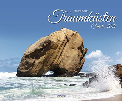 Traumküsten - Kalender 2021 - Art-Format - Korsch-Verlag - Fotokalender - Fotokunst - 54,7 cm x 46 cm