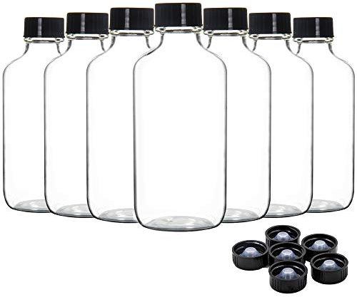 Youngever 16 Bouteilles en Verre Vides Transparent 120ML