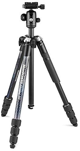 Manfrotto Element MII 4-teiliges Aluminium-Stativ mit Kugelkopf, Schwarz