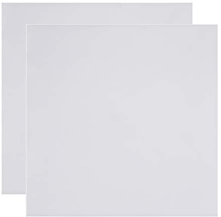 BENECREAT 2 PCS Placa de de Silicona Lámina de silicona Blanca 300x300x2mm Tablero de Juntas Resistente a Altas Temperaturas, Utilizado para Hacer Juntas y Sellos