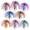 100 StüCk CocktailspießE Holz Cocktail Dekoration Cocktail-Sticks Feuerwerk Cocktail Zahnstocher FüR Cocktails Vorspeisen FrüChte Desserts PartyzubehöR Obstspieß-Feuerwerk Party Supplies Mehrfarbig