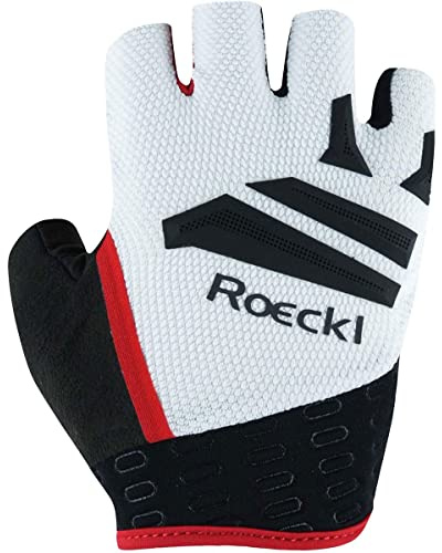 Roeckl Iseler Fahrrad Handschuhe kurz weiß/schwarz 2023: Größe: 11
