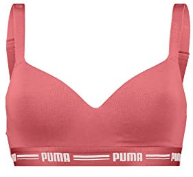 PUMA Damen Gewatteerde korte top Sports Bra, Heartfelt, M EU