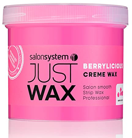 Salon System Just Wax Berrylicious Creme Wax 450g