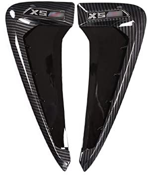 JORAsa Seitenflügel-Kotflügel-Luftführungsöffnungen im Kohlefaser-Stil für BMW X5 F15 X5M F85 2014–2018