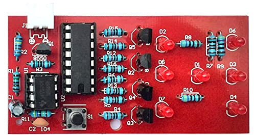 LED Lucky Dice Fun Kit, Electronics Training Welding Board, DIY Soldering Kit for Practice