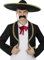 Funidelia | Mariachi Hut für Herren Tag der Toten, Halloween, Dia de los Muertos, Horror - Zubehör für Erwachsene, Zubehör für Kostüm - Schwarz