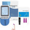Cholesterinüberwachung, Blutfettanalysator Home Test Cholesterin-Test Blutfett-Test, Mit 25 Teststreifen Zur Messung Von Gesamtcholesterin, LDL-Cholesterin, HDL-Cholesterin, Triglyceriden