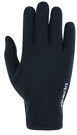 Roeckl Sports Reithandschuh WARGA, Freizeit Winter Handschuh, Schwarz 8.5