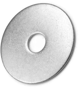 Karosseriescheiben Edelstahl A2 - Kotflügelscheiben - Beilagscheiben - Unterlegscheiben (Große:M10 [10,5 IØ x 40 AØ x 1,25] Menge:10)