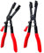 2Pcs Heavy-Duty Multi-Angle Hose Clamp Plier Set with Locking Device for Quick Removal and Installation of Various Types of Strong and Hard-to-reach Hose Clamps…
