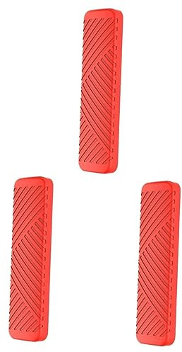 Hemobllo 3stücke Tv-fernbedienungs-hülle Lanyard Kompatibel Mit Generation rutschfest Und Stoßfest Waschbar Roter Farbe Schutz Für Fernbedienung Und Einfache Handhabung