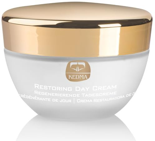 Kedma - Set mit Tages- und Nachtcreme mit Kollagen und Mineralien aus dem Toten Meer - Feuchtigkeitsspendend und Anti-Aging - 2x50g