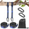 Vicloon 2 Correas para Hamaca, Fijación para Hamacas con 2 Mosquetones y 1 Bolsa, 2 m x 2,5 cm, Soporta hasta 1000 kg, Suspensión Accesorios para Camping Columpio de Hamaca.(Azul)