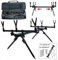 Premium Rod Pod Rutenständer für 3 Angelruten Karpfen Rutenhalter mit Tasche