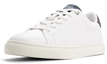 Ted Baker Robberto Herren-Sneaker, Weiss/opulenter Garten, 43 EU