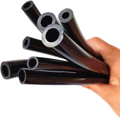 Tuyau Flexible En Silicone Noir De 1 Mètre, Résistant À La Chaleur, En Caoutchouc Souple, Adapté Aux Pompes À Air D'aquarium Haute Pression(ID 11mm OD13mm)
