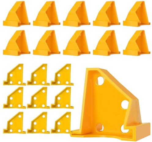 20 Pcs Flooring Spacers Laminate Flooring Installation Kit with 1/4 & 1/2 Gap, Wood Floor Install Tool for Laminate, Vinyl Plank, Hardwood, LVT, and Floating Floor Installation