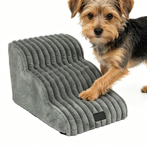Scale per Animali Domestici Scaletta Leggera Antisdrucciolo Per Animali Da | Gradini per Gatti per Gatti Anziani Piccoli Cuccioli Divano Poltrona Appartamento Balcone Terrazza Giardino I