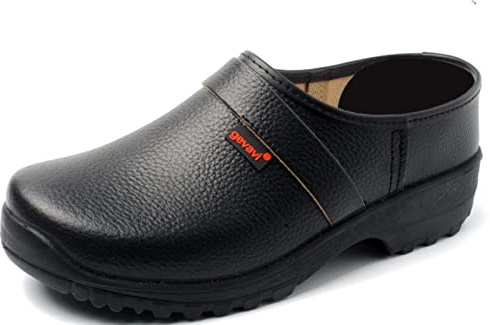 Gevavi Lincoln PU SCH.KL. Next ZW. 43, Unisex-Erwachsene Clogs, Schwarz (Schwarz(Zwart) 00), 43 EU