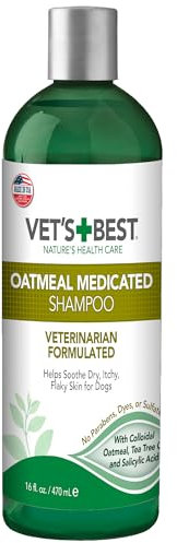 Vet's Best Shampoo Medicato all'Avena per Cani - 470Ml