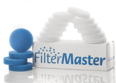 Filtermaster Aquarium-Wasserfilter BigPack Set 12 | Filter für EHEIM | Filterring & Filtervlies | Filtermatten