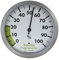 TFA Dostmann Analoges Sauna-Hygrometer, hitzebeständig, zum Messen der Luftfeuchtigkeit, L 120 x B 37 x H 120 mm, Weiß