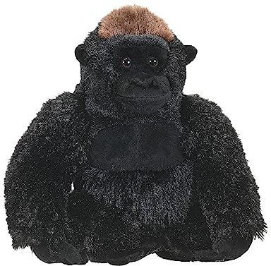 Wild Republic 10929 Plüsch Gorilla Silberrücken, Cuddlekins Kuscheltier, Plüschtier, 30cm