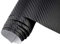 Neoxxim 7€/m2 Premium - Auto Folie - 3D Carbon Folie - SCHWARZ 200 x 150 cm - blasenfrei mit Luftkanälen ca. 0,16mm dick