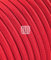 Merlotti 20305 Cavo Elettrico Rotondo H03VV-F 2x0.75, Rosso, 3 m
