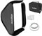 Godox Softbox 60 cm x 60 cm tragbare Faltbare Softbox mit Schnellspanner Bowens-Halterung Speedring-Adapter für Studio-Fotografie – 61 x 61 cm