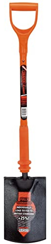Draper 17694 Fully Insulated Digging Spade, Orange