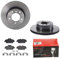 2 Bremsscheiben belüftet 284 mm + Bremsbeläge Vorne von Brembo (1420-53956) Bremsensatz Bremsanlage Bremsen-Kit,Bremsenset, Bremsscheiben, Bremsbeläge, Bremsen-Set, Beläge, Bremsbelag, Bremsbelagsatz,