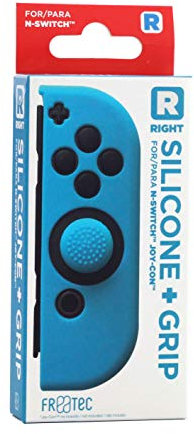 Switch Joy Con Silicone Skin + Grip - Right - Blue