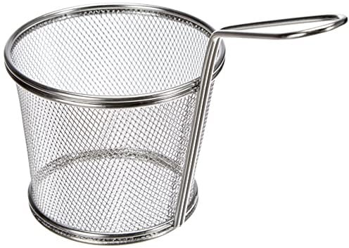 LACOR Panier Rond, Acier Inoxydable, Gris, 12 cm