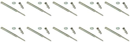 Concealed Floating Shelf Supports Brackets 120mm Hidden Masonary Fix x10